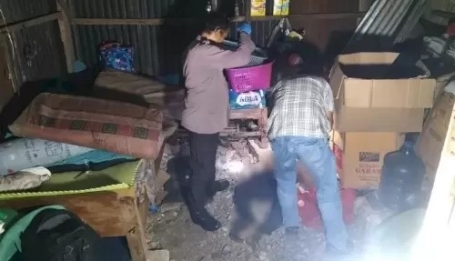 Gusti Giri saat dibekuk aparat di TTS, Senin, 24 November 2025