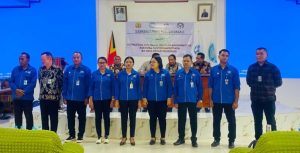 PEGAWAI PINTAR –Pegawai Pintu Air pose bersama di Timor Leste, Sabtu, 22 November 2025